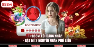 888vi lỗi đăng nhập