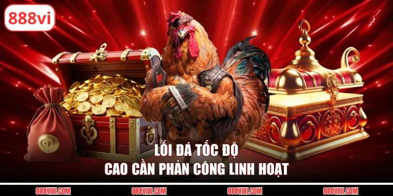 Lối đá tốc độ cao cần phản công linh hoạt